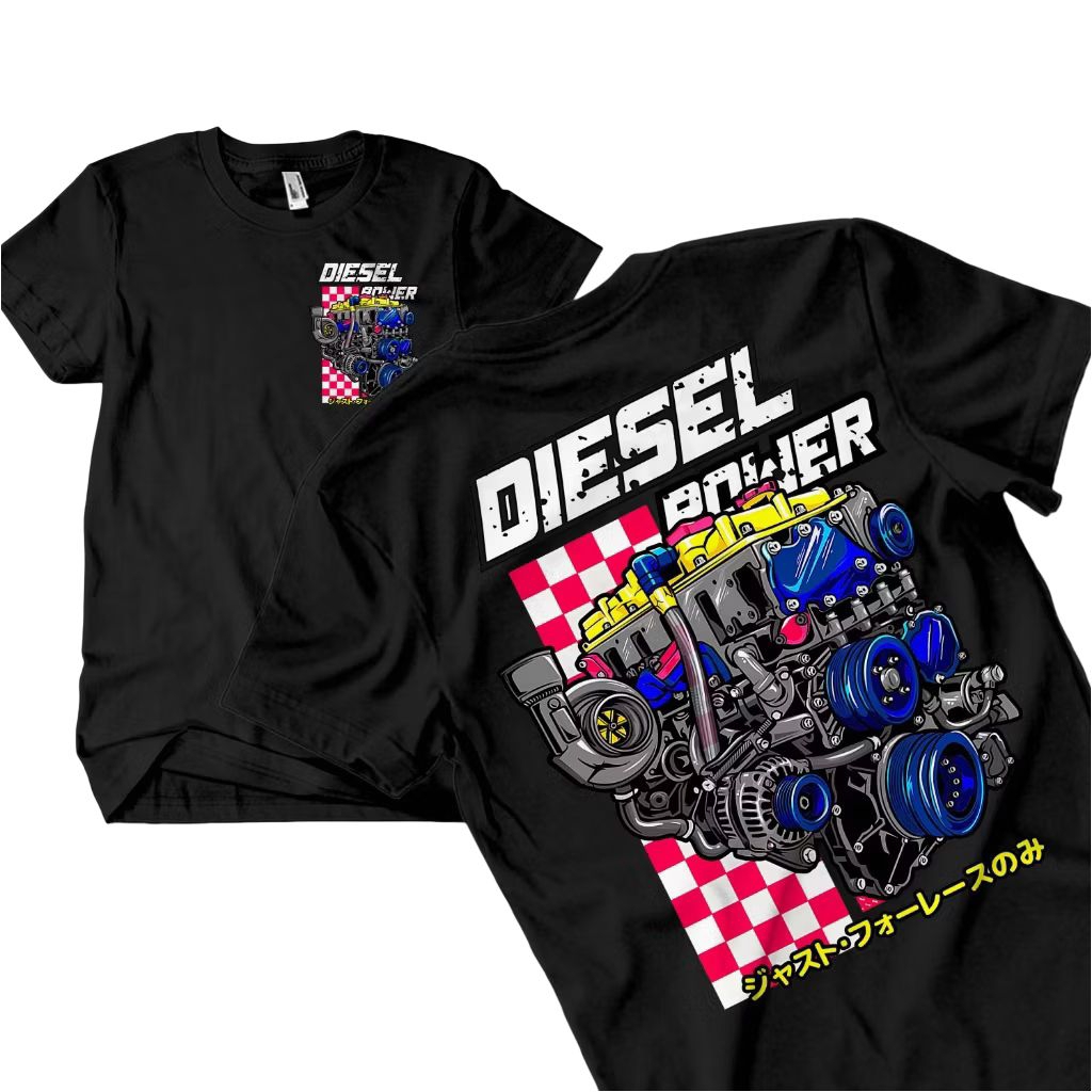 Kaos Diesel Power New Design - Kaos Mesin Diesel Kaos Distro Kaos Pria