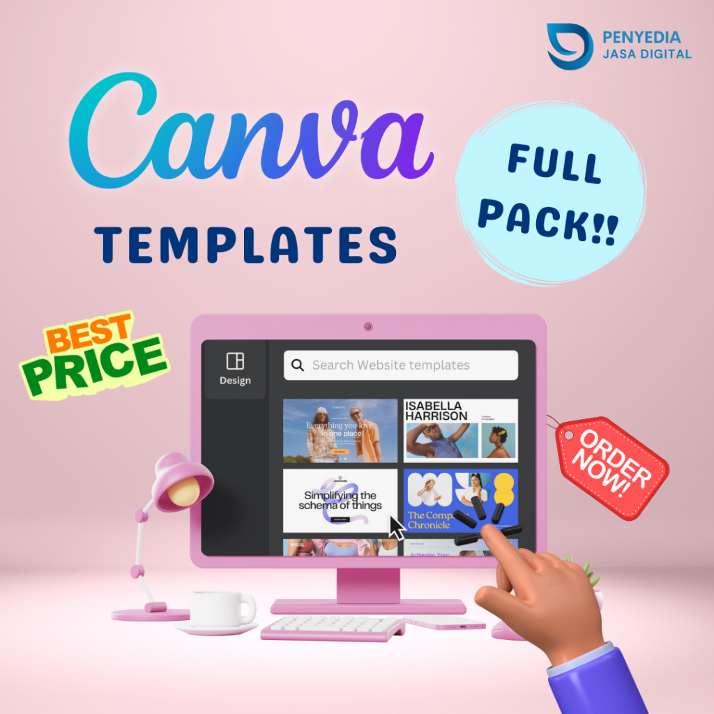 Templates Canva Pro Premium Desain Unik Keren