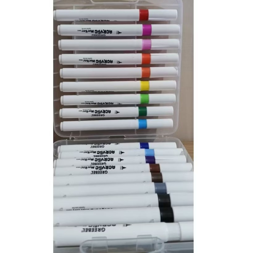 

acrylic marker,spidol akrilik isi 18 warna,non toxic