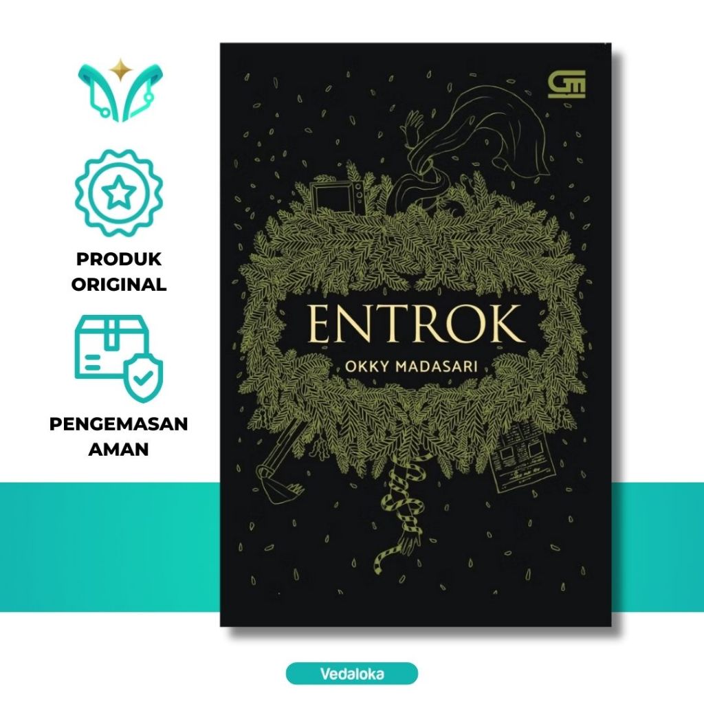 Buku Entrok (2025) (Okky Puspa Madasari) - Original Segel Resmi - Roman Fiksi Sejarah Kritik Sosial