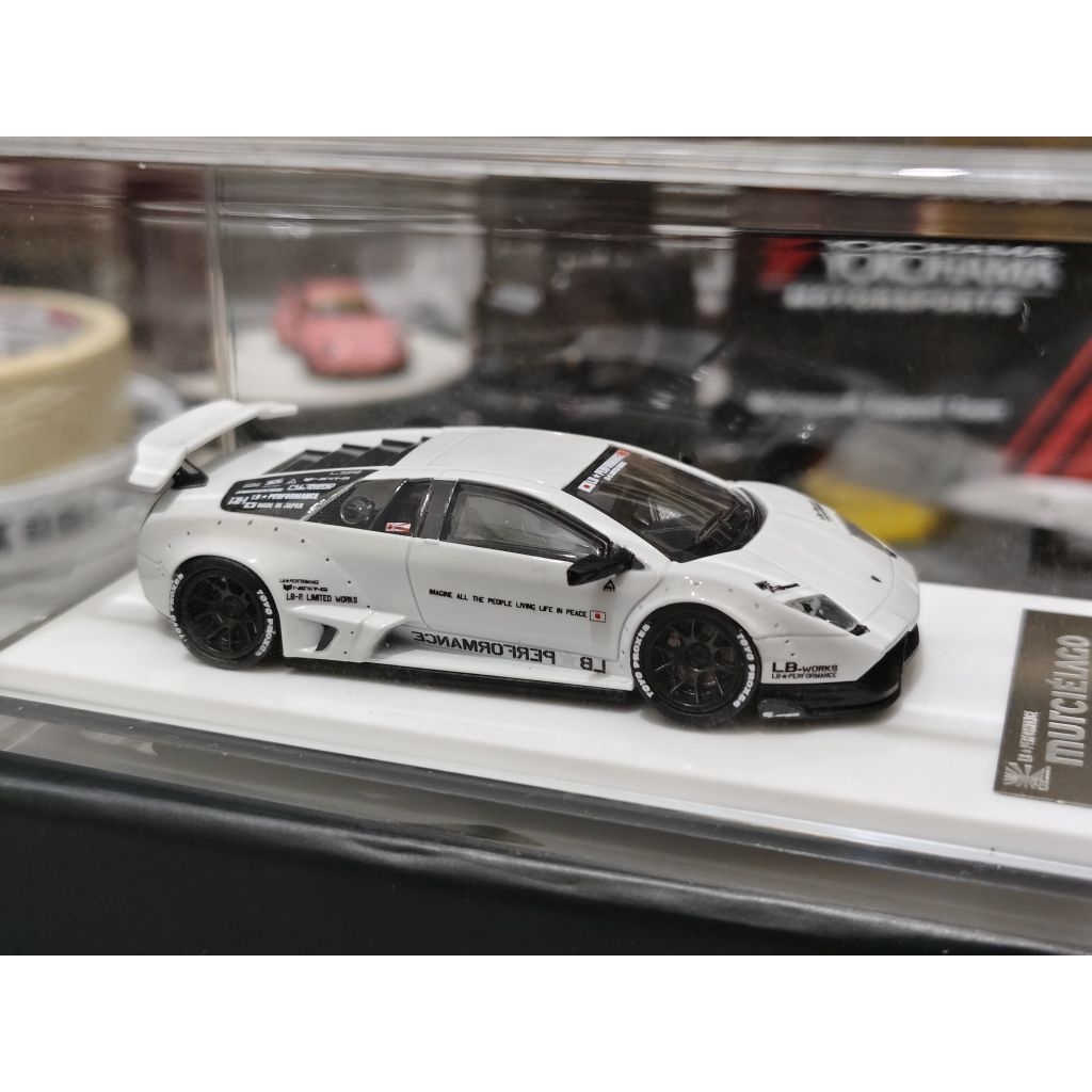 LB PERFORMANCE LBWK LAMBORGHINI MURCIELAGO PUTIH RESIN