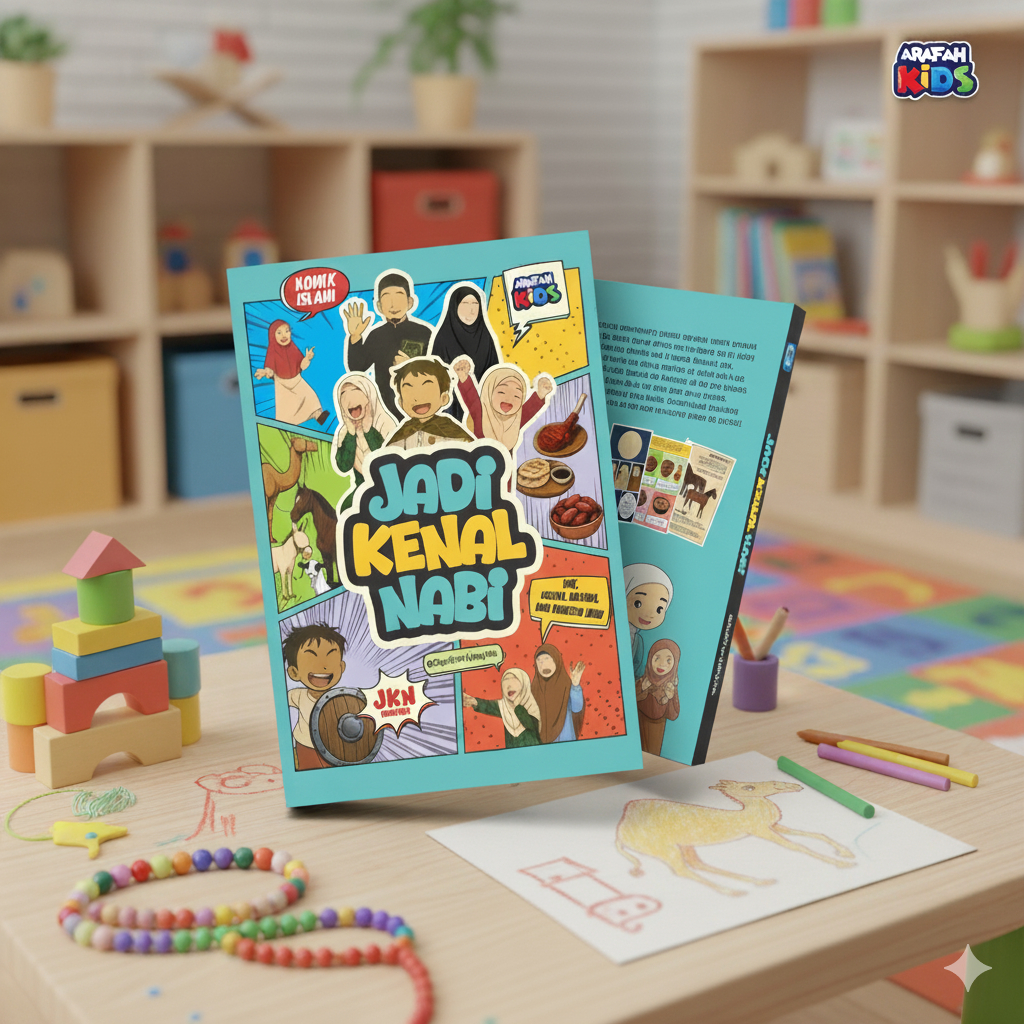 Komik Jadi Kenal Nabi Arafah Kids | Komik Anak Islami Full Color Kisah Nabi Muhammad SAW