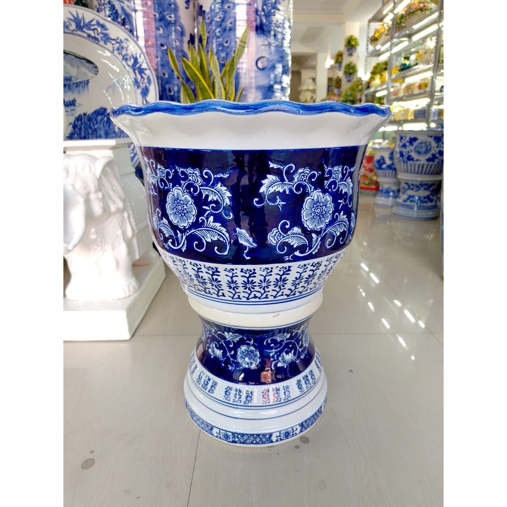 pot kaki dongker keramik