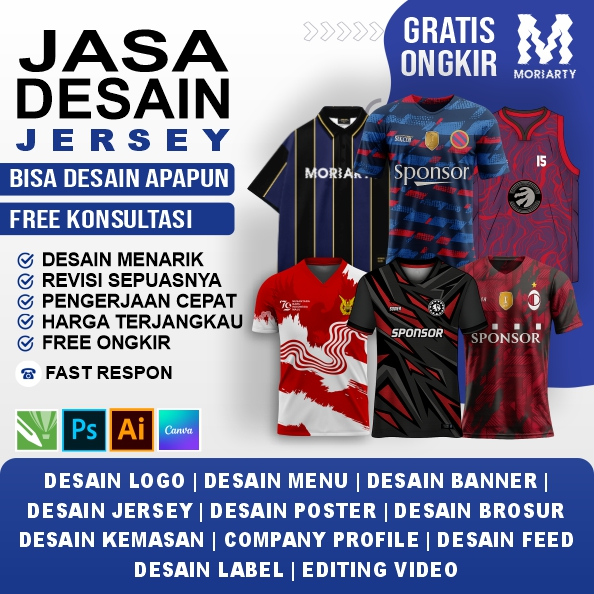 Jual Jasa Desain Kaos Terlengkap Harga Terbaru Oktober 2025