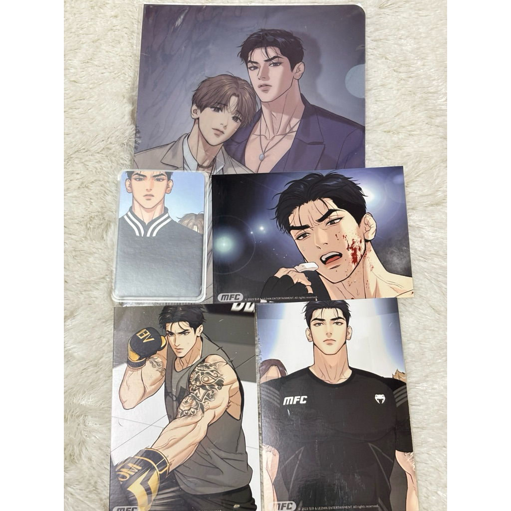 JINX POSCA CLEAR FILE PHOTOCARD MANHWA