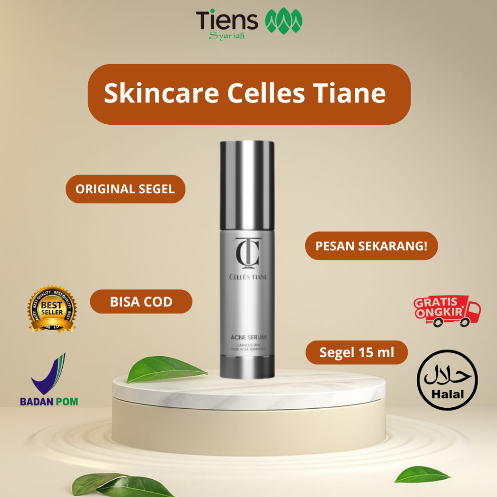 SERUM OBAT JERAWAT AMPUH | ACNE SERUM CELLES TIANE TIENS | SERUM WAJAH JERAWAT