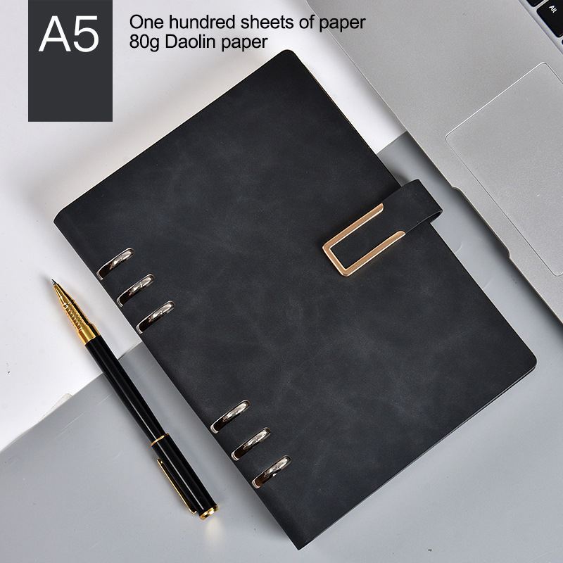 

Binder Notebook Kulit A5 Custom Logo 100 Lembar