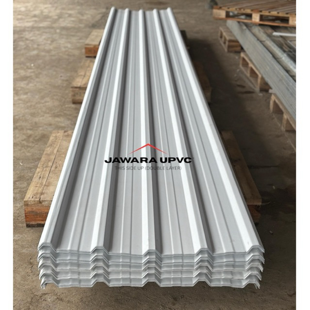 Atap UPVC Single Layer Lebar 75 CM / Alderon Single Layer Jawara UPVC Single