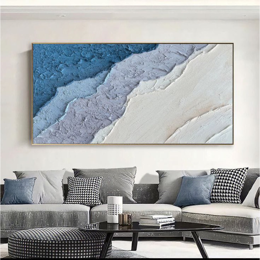 Lukisan Abstrak Modern || Lukisan Dinding Aesthetic