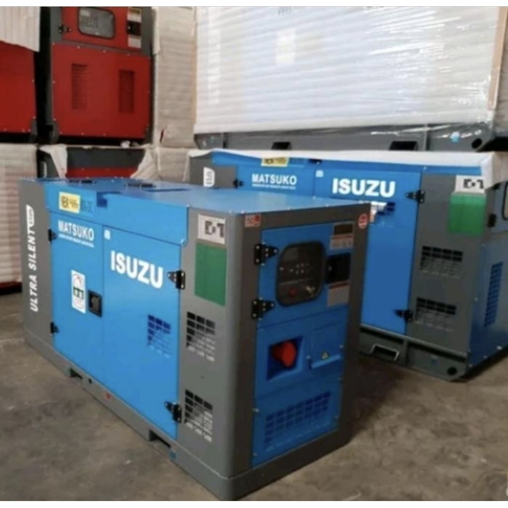 Genset Isuzu 20kva  generator 20 kva original resmi
