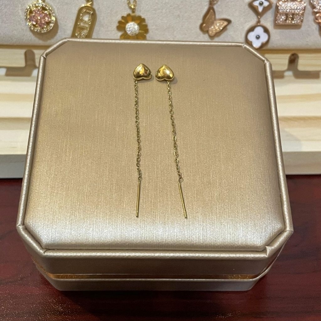 ANTING TITANIUM GOLD LOVE RUMBAI PANJANG