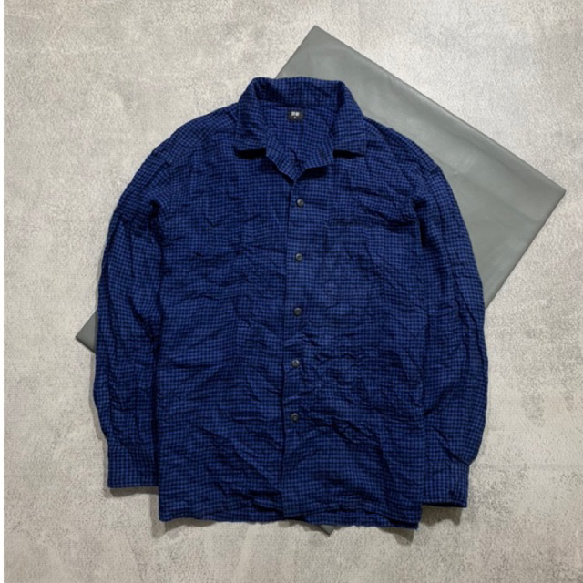 Uniqlo Flannel open collar shirt