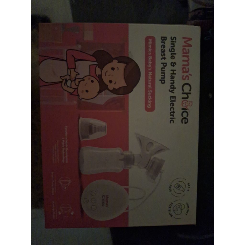 Mama Choice Mama's Choice Single & Handy Electric Breast Pump Pompa Asi Elektrik