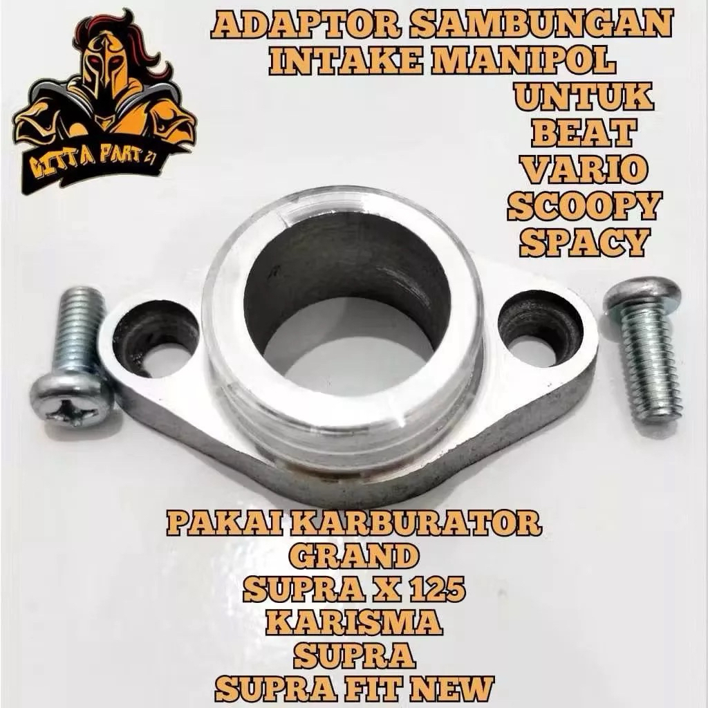 MANIPOL ADAPTOR KARBURATOR YMH HND MANIPUL LEHER KARBURATOR BEAT VARIO MIO SPIN SKYWAVE SKYDRIVE UNT