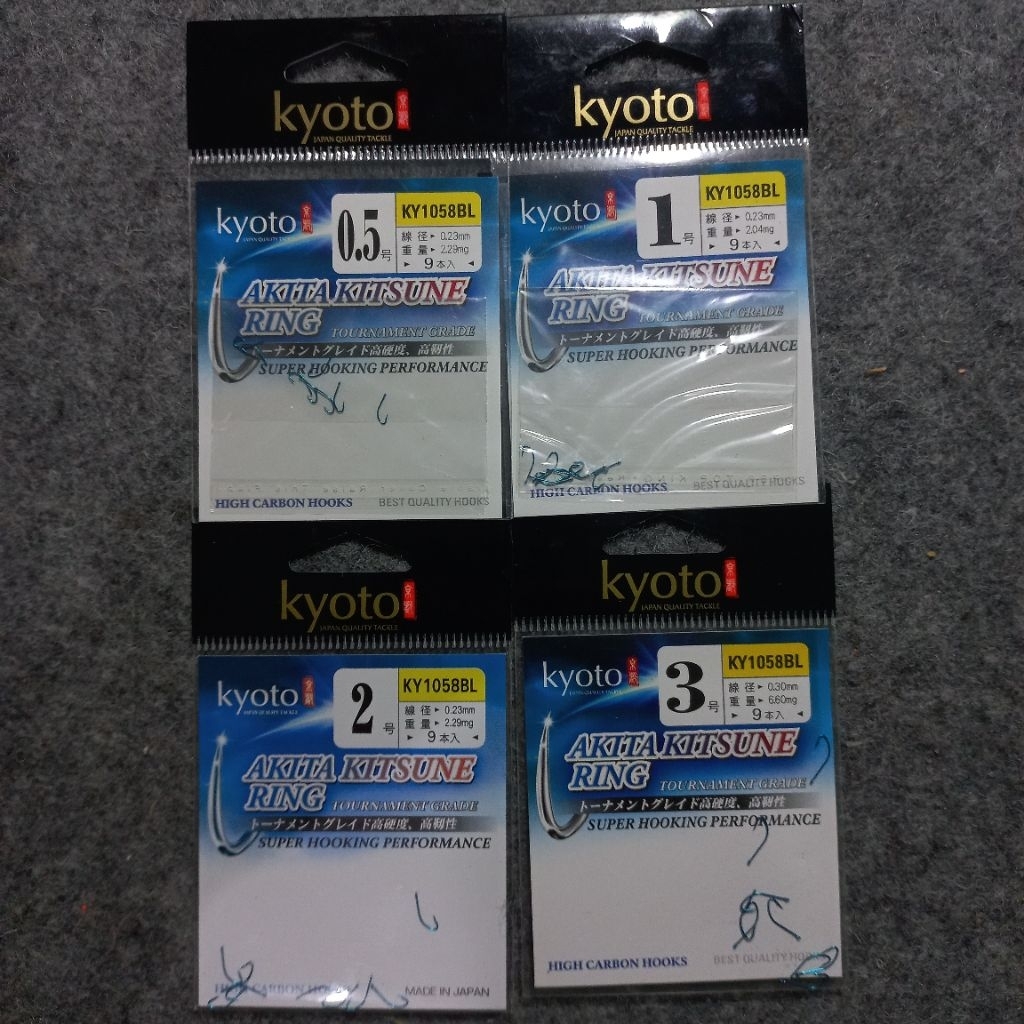 Kail kyoto akitakitsune ring || clurit lubang ||