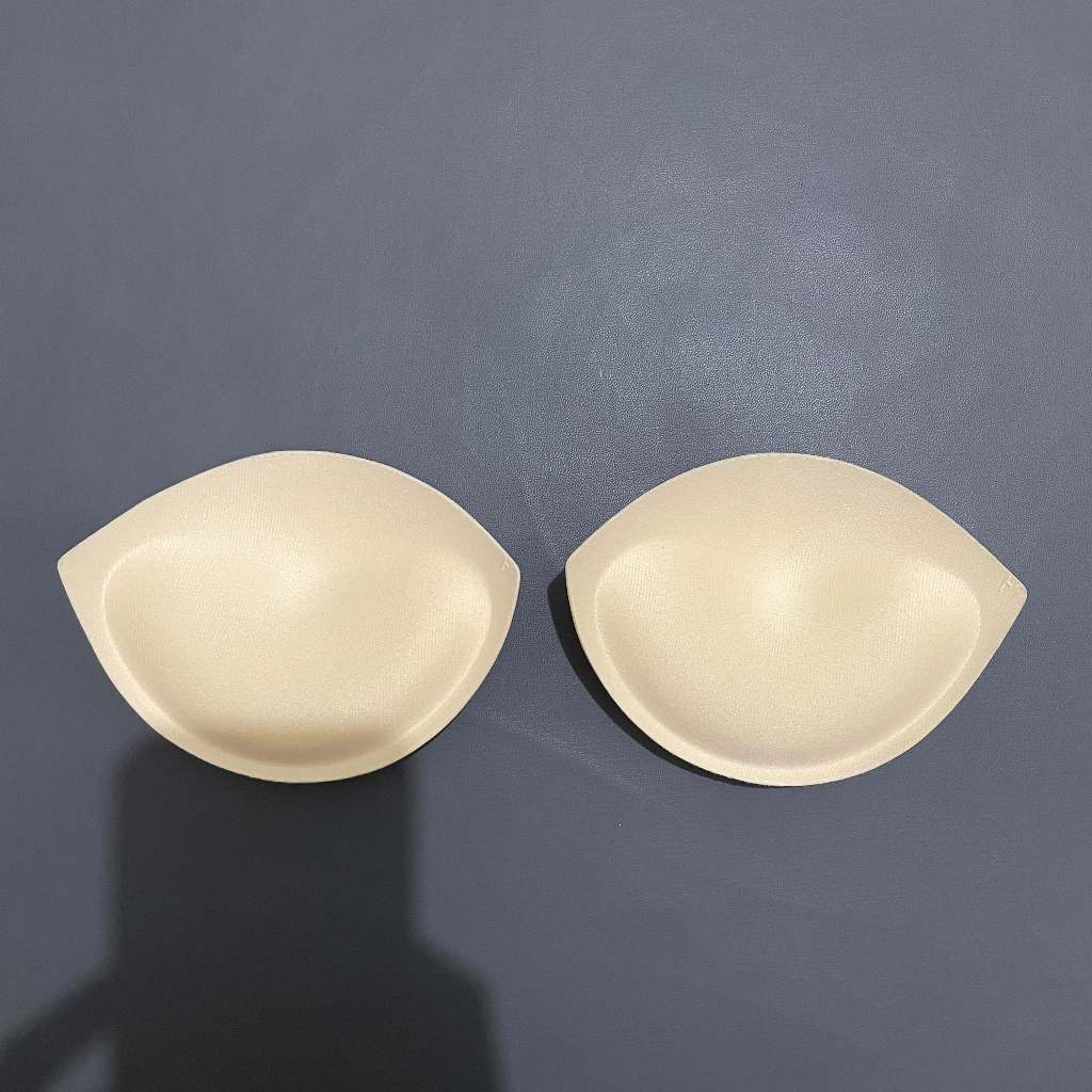 DEWASA Z003 (CHOISE PHOISE ORI, PRELOVED) Cup Busa Push Up Tambahan Bra BH Dalaman Krem Polos Peremp