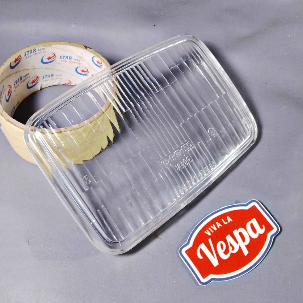 Mika Headlamp Lampu Depan Siem Vespa PS Kotak TV