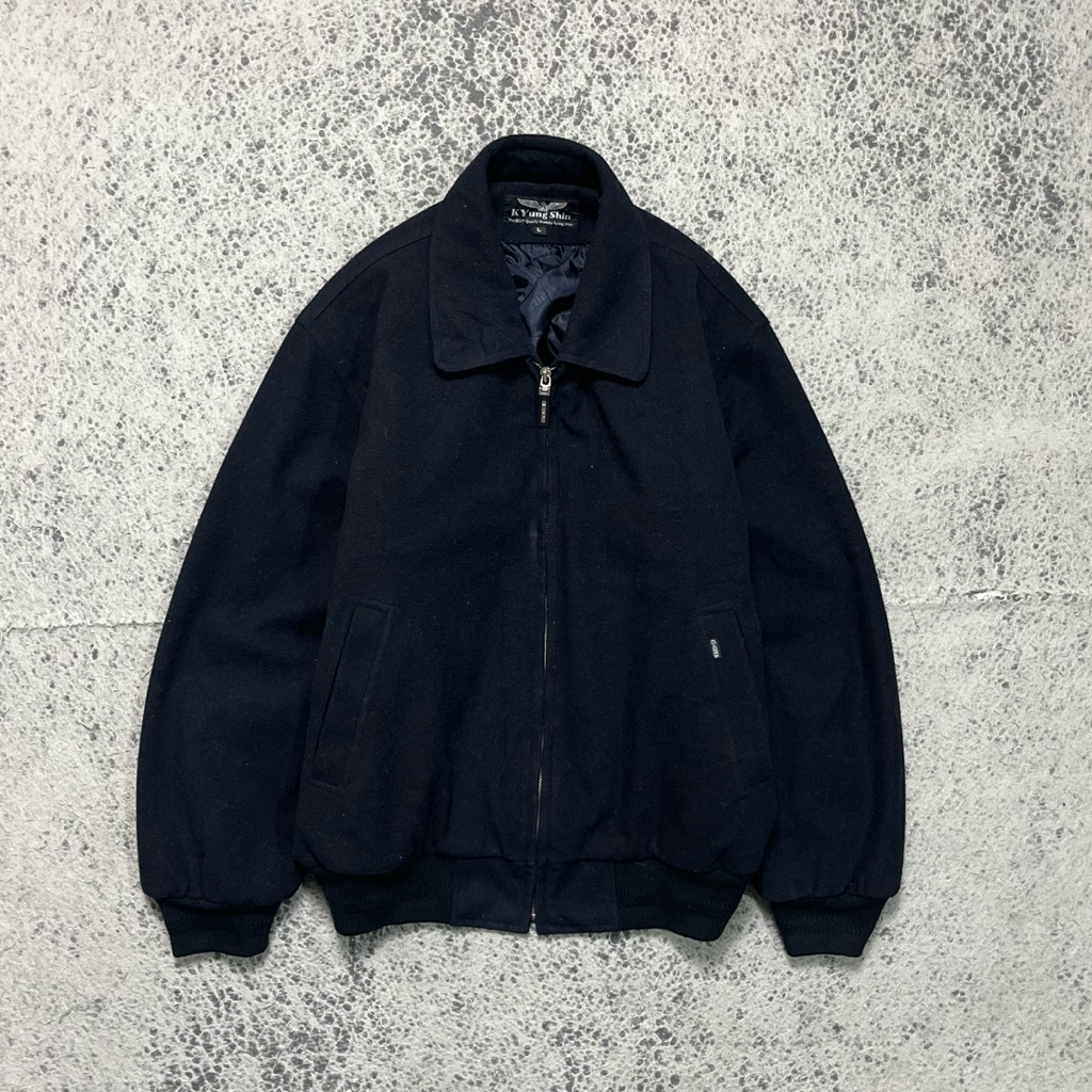 Shin Casual Outter Wool Jacket Size L (Seperti Baru)