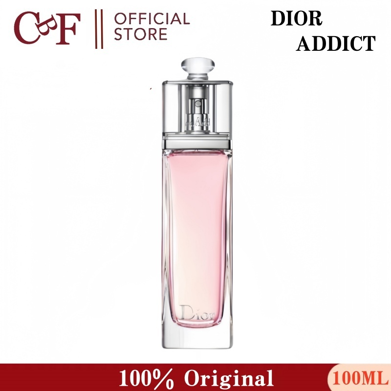 【100% Original】Parfum Dior Addict Eau Fraiche Eau De Toilette EDT 100ML