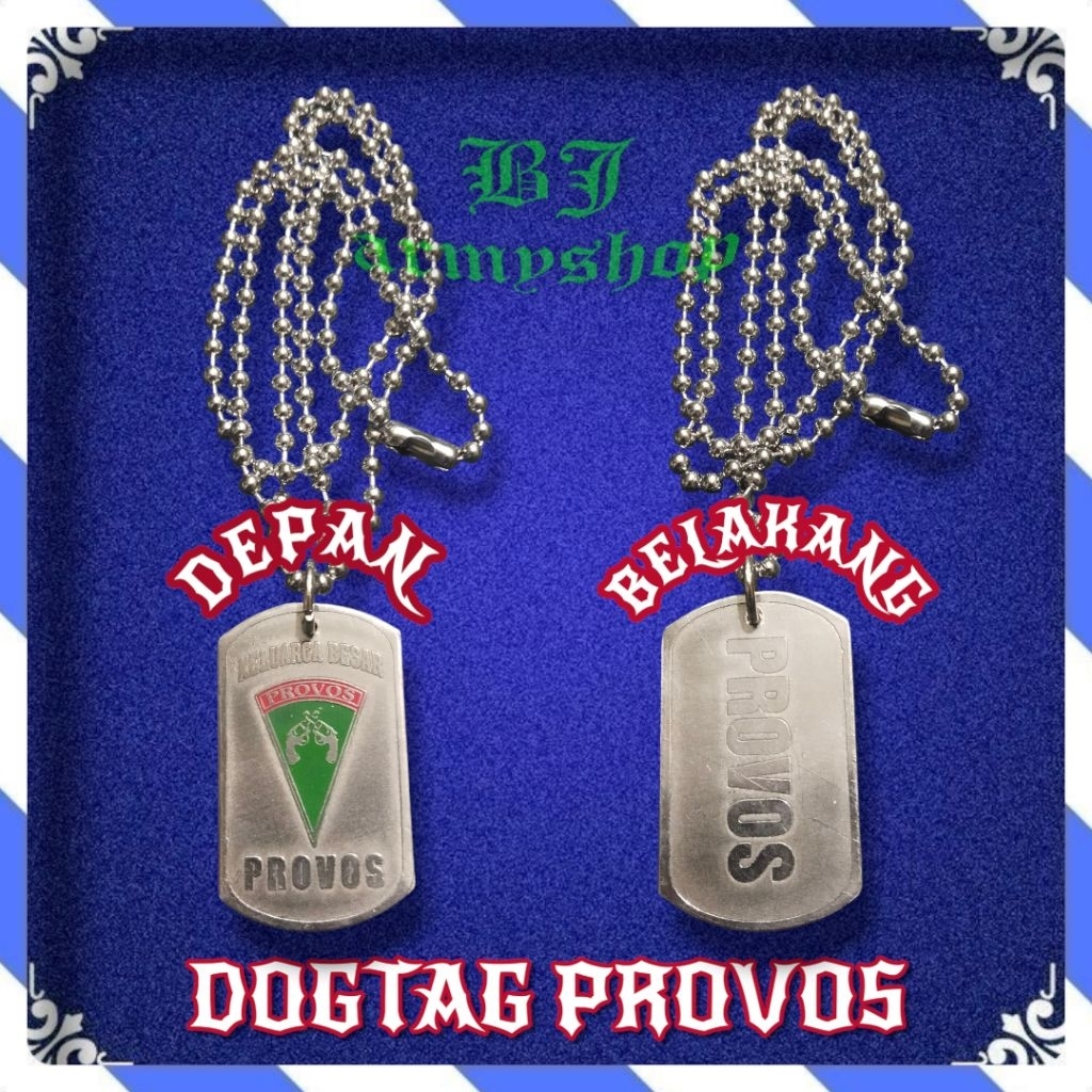KALUNG DOG TAG PROVOS