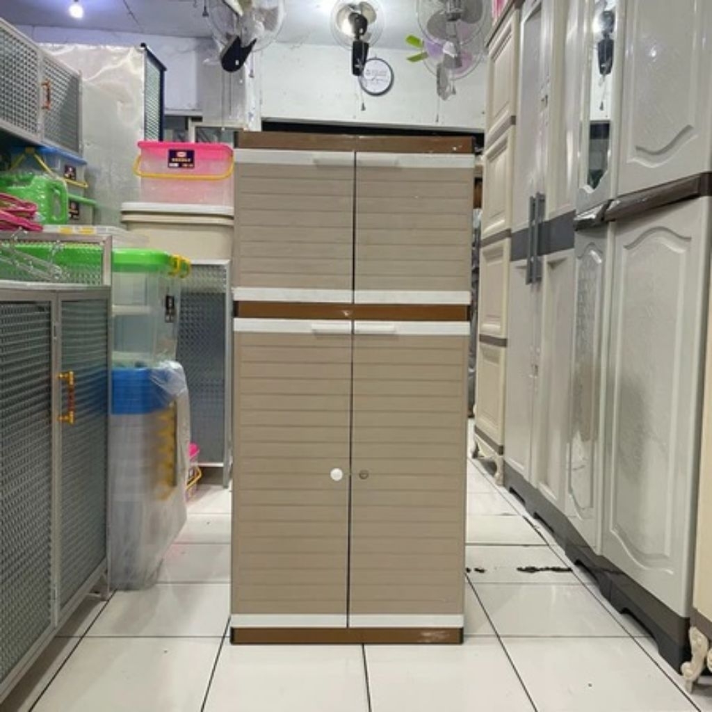 Lemari Club Susun 3 / CFT Club / Grand Mini Kunci / Lemari Plastik / Almari / Lemari Murah