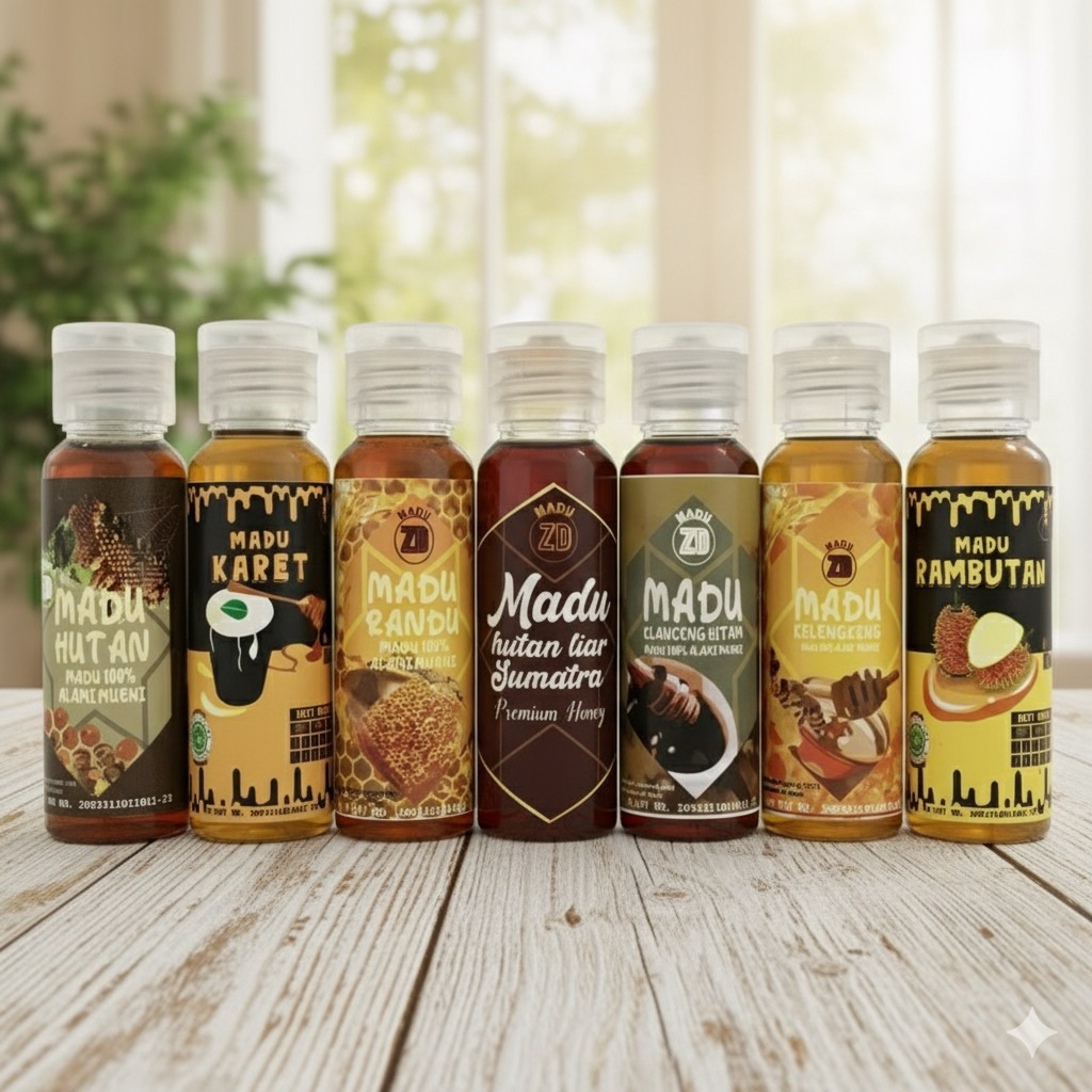 Madu Asli Madu ZD Sample isi 20ml