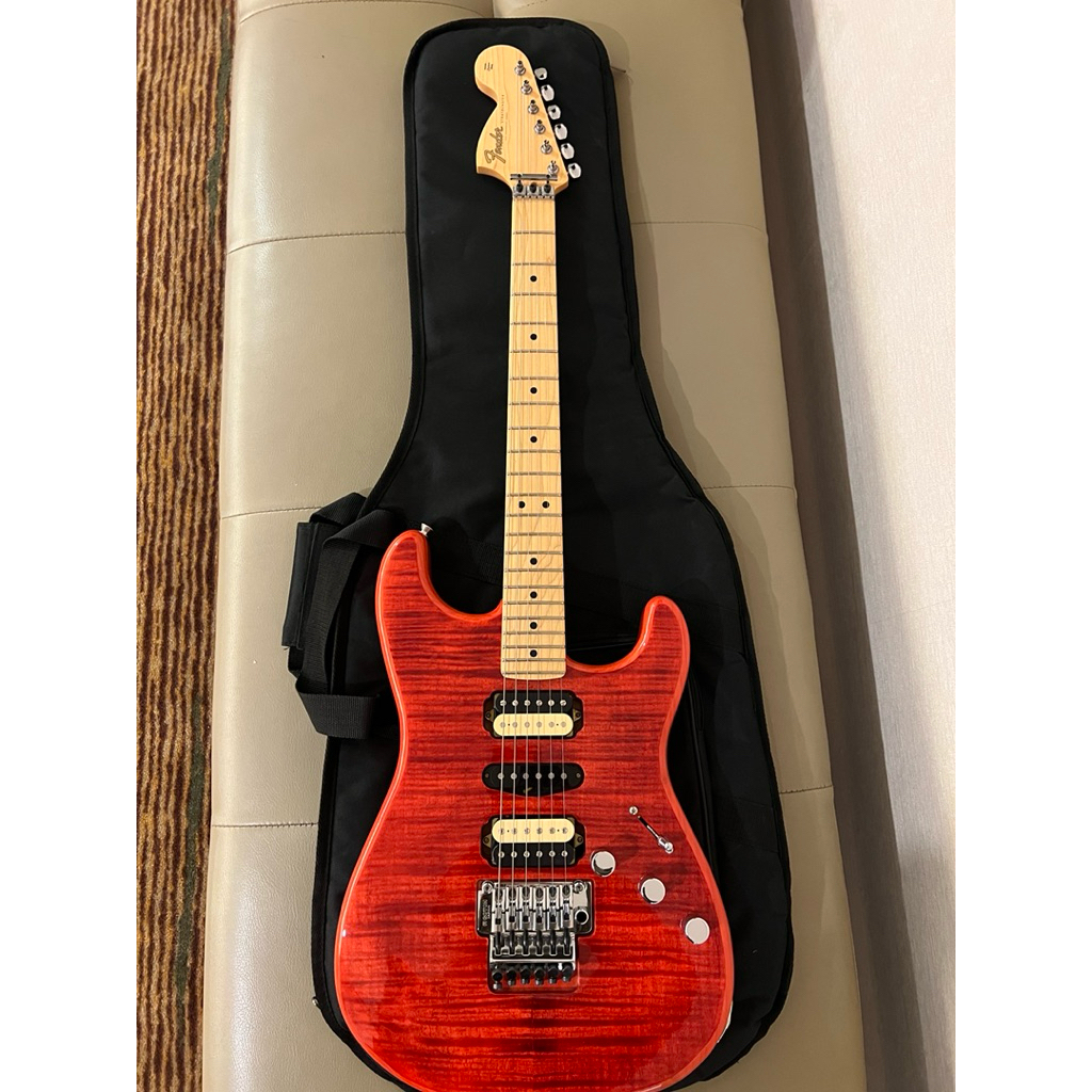 FENDER STRATOCASTER MICHIYA HARUHATA TRANS PINK