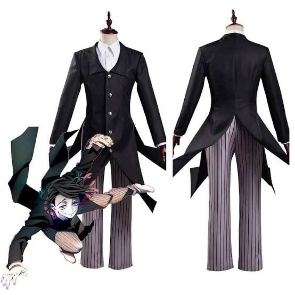 KOSTUM COSPLAY ENMU LOWER MOON DEMON/ENMU COSPLAY/KIMETSU NO YAIBA