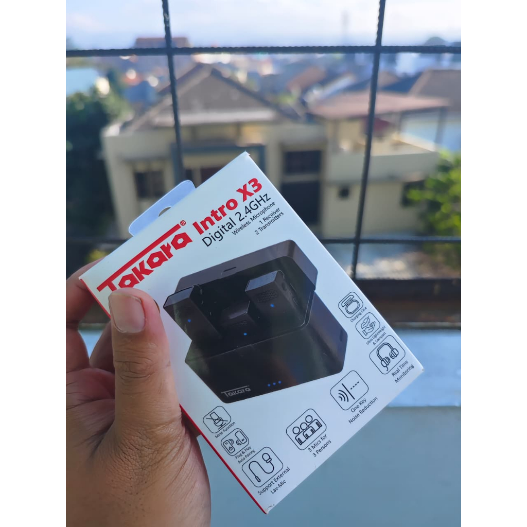 TAKARA INTRO X3 BEKAS SEPERTI BARU MIC WIRELESS