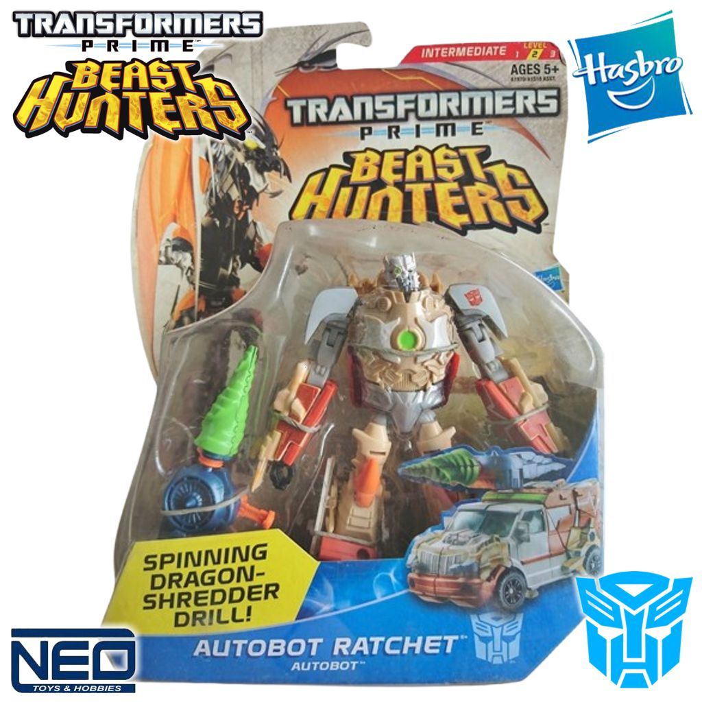 Transformers PRIME Beast Hunters "Autobot Ratchet" Deluxe Class