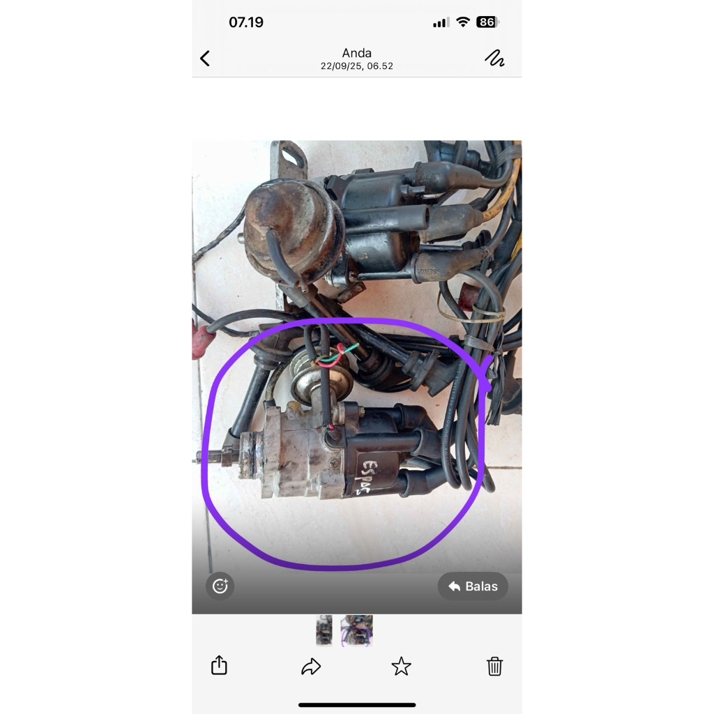 Delco CDI Zebra/Espass KW(Bukan Ori)