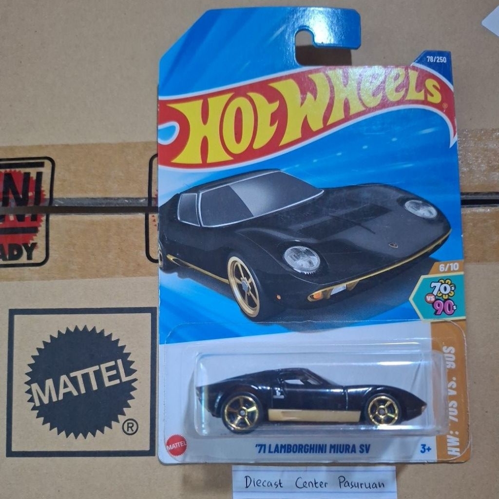 Hot Wheels '71 LAMBORGHINI MIURA SV