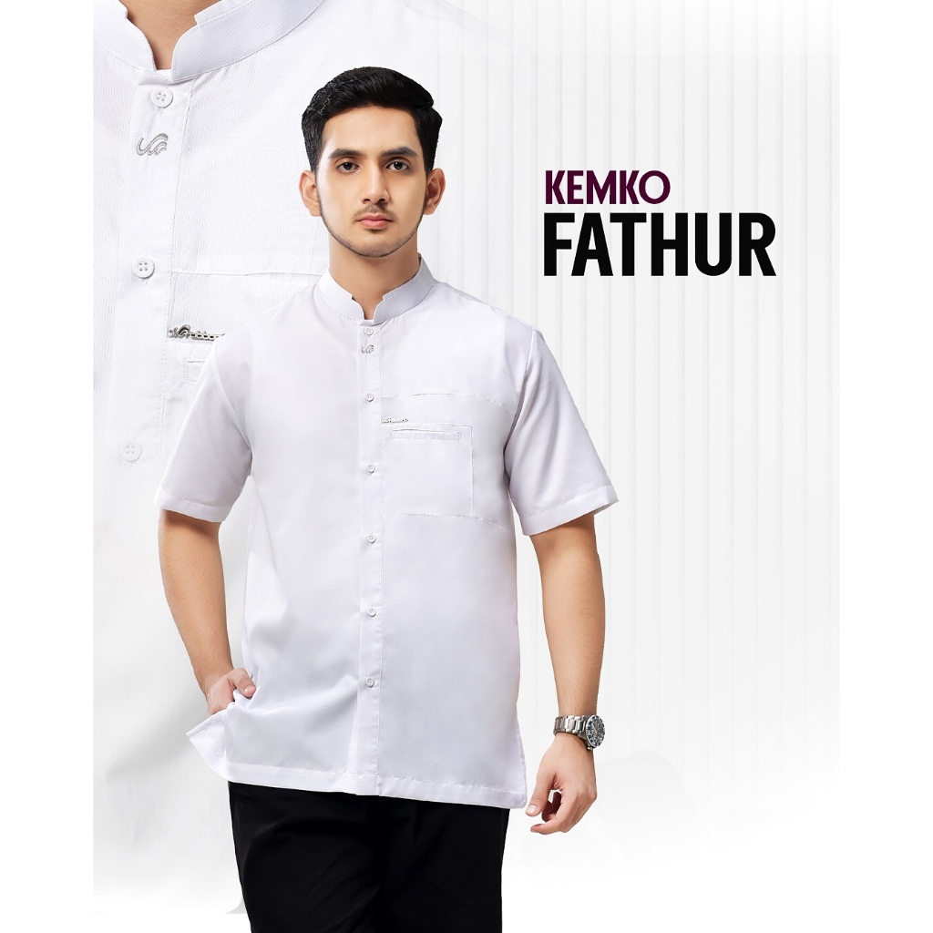 Kemko Fathur | Kemeja Koko Fathur | Koko Fathur | Koko Lengan Pendek | Kemeja Lengan Pendek | Koko R