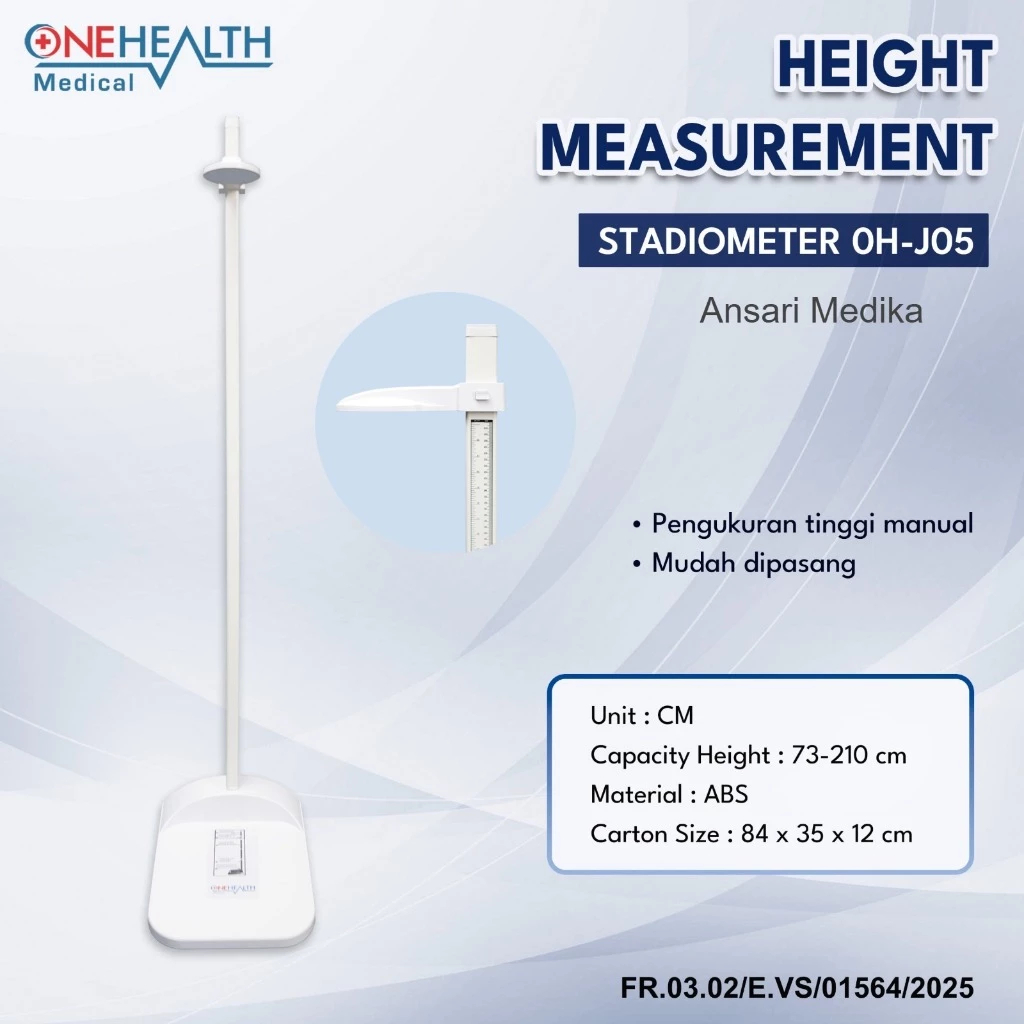 STADIOMETER ALAT PENGUKUR TINGGI BADAN DEWASA DAN ANAK ALAT UKUR 2IN1 STADIOMETER PORTABLE