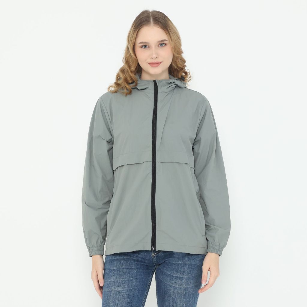 Jaket Sport Parasut Cringkle Bisa Jadi Pouch - Jaket Olahraga Unisex Lucys Apparel