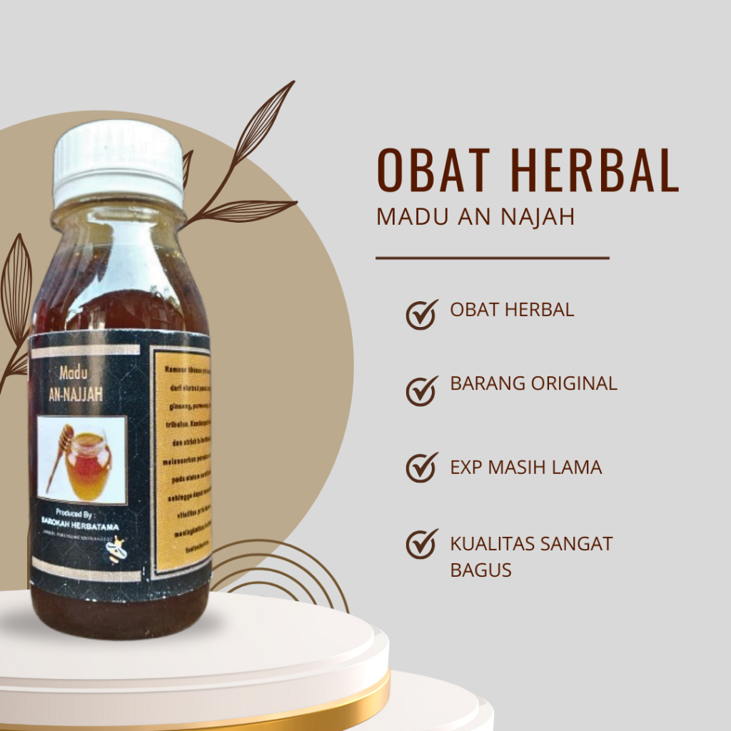 Madu An Najjah - madu obat herbal Madu untuk  dan ejkulasi Madu pria dewasa Obat Herbal Alami
