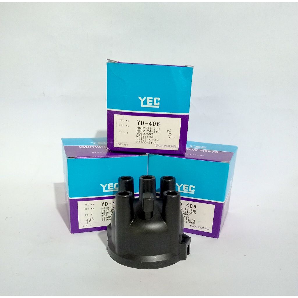 Kop Delco  L300 Bensin YEC YD-406 – Tutup Distributor Original Jepang