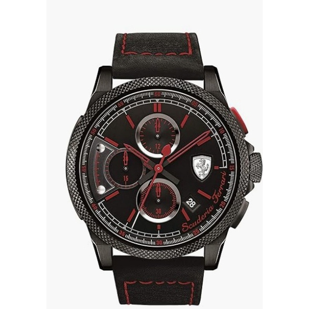 Scuderia Ferrari Formula Italia S Analog Black Dial Men's Watch - 0830273