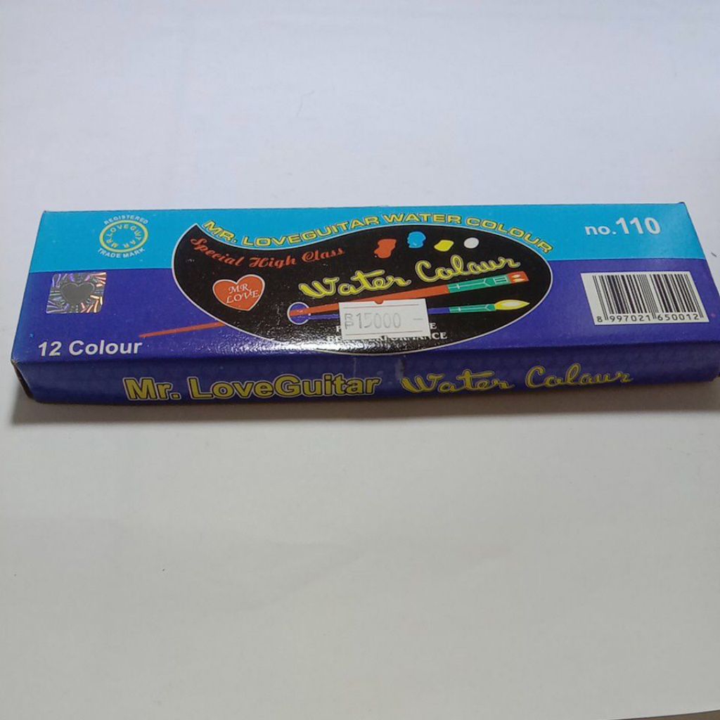 12 water colour Mr.LoveGuitar
