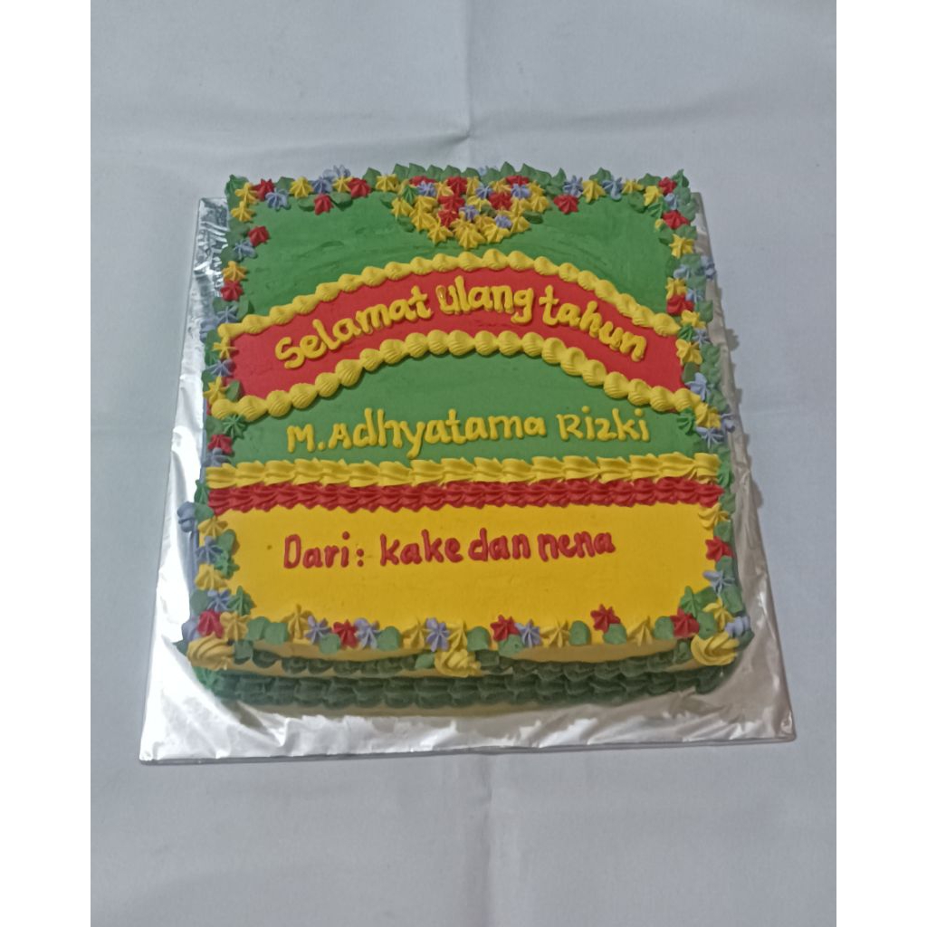 KUE ULANG TAHUN PAPAN BUNGA / KUE ULANG TAHUN JAKARTA