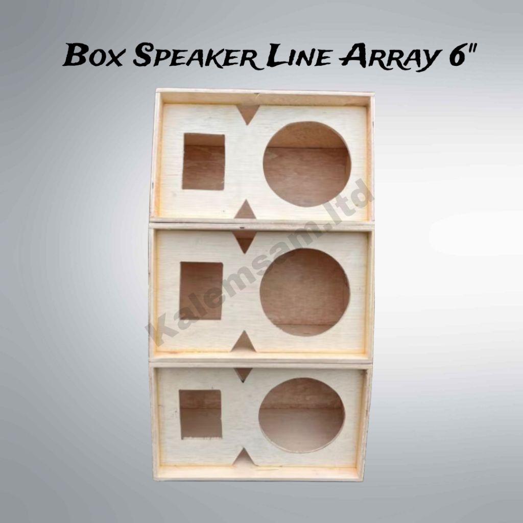 Box Speaker line array 6 in murah