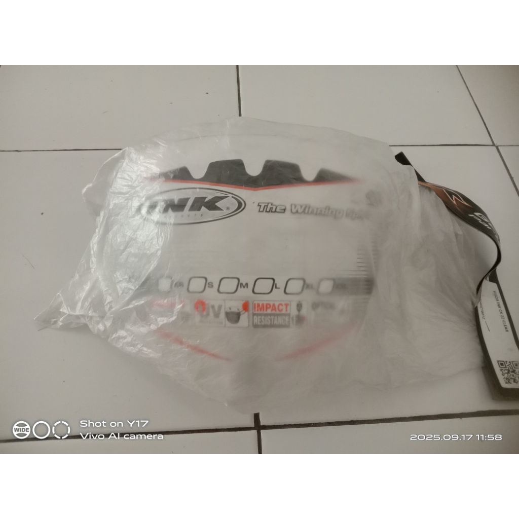 kaca helm INK CX22 ori