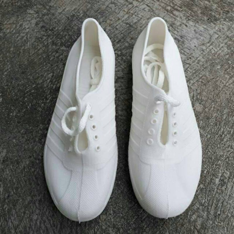 ⭐️READY MURAH⭐️sepatu putih polos / sepatu sawah AP / Sepatu Baru