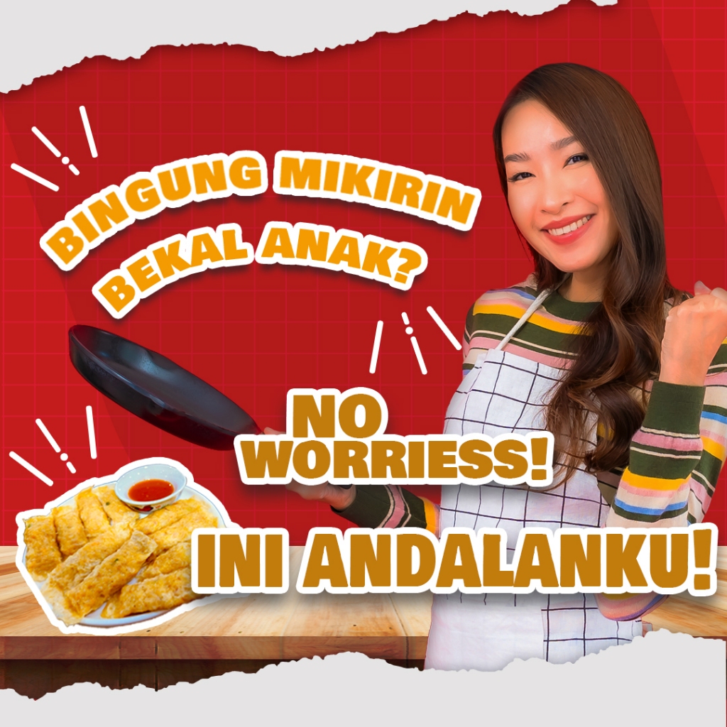 Hekeng Pontianak isi udang babi, isi 2 roll, 1 roll 200gr