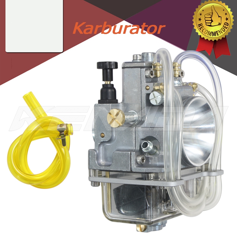 Karburator Karbu  Lectron Billetron PWK 24 26 28 30 32 34MM Mini PWK anti banjir/bawah transparan KX