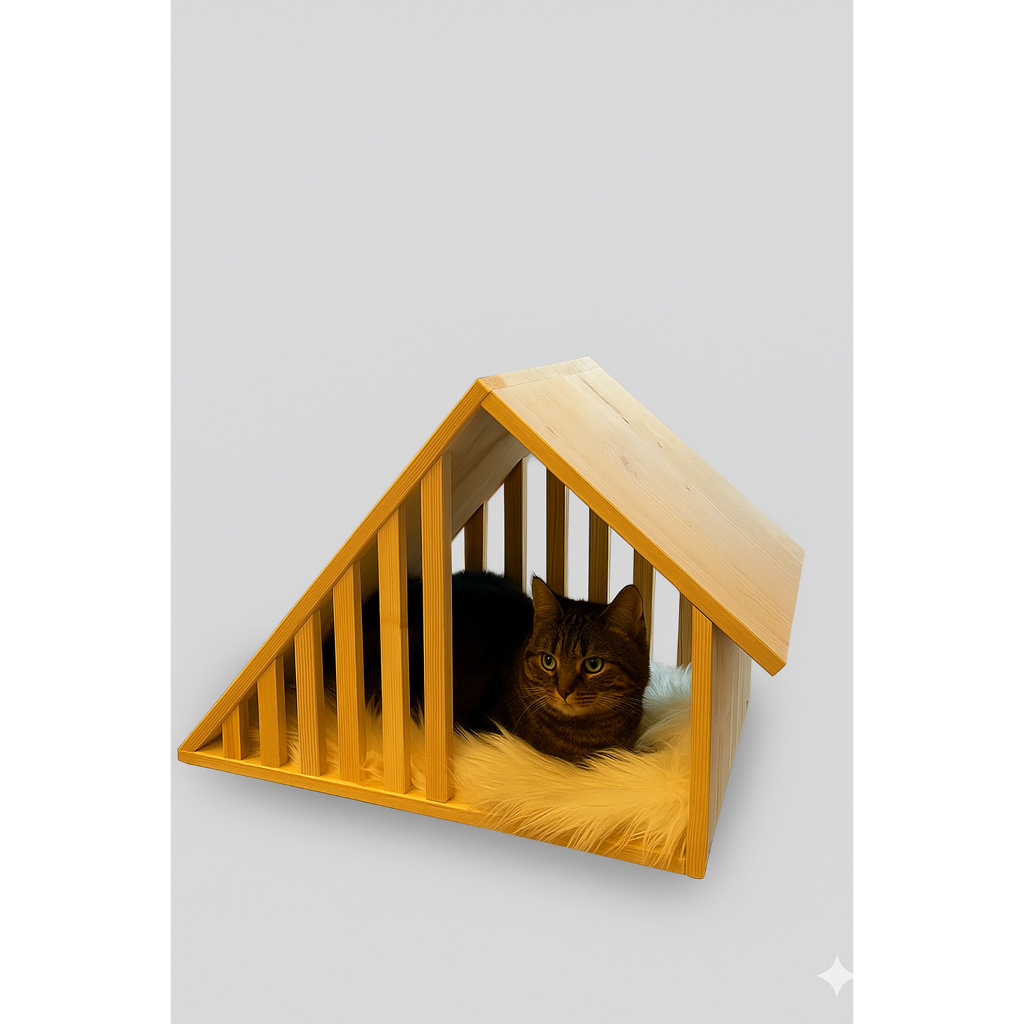 Cat House - Playground Minimalis Cozy Cat Bed Aesthetic