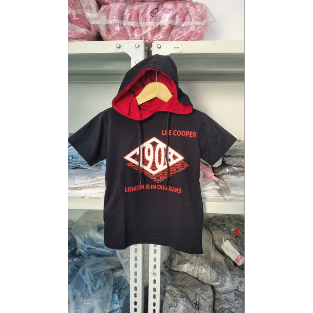 4-7 Kaos anak laki-laki Brand Lee Cooper