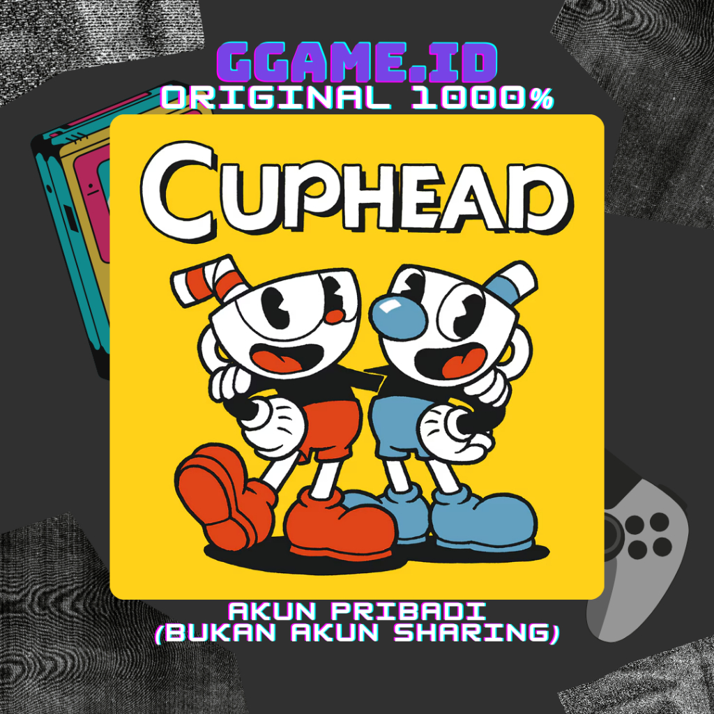 Cuphead - Original - Game PC - Game Steam - Akun Pribadi (bukan sharing)
