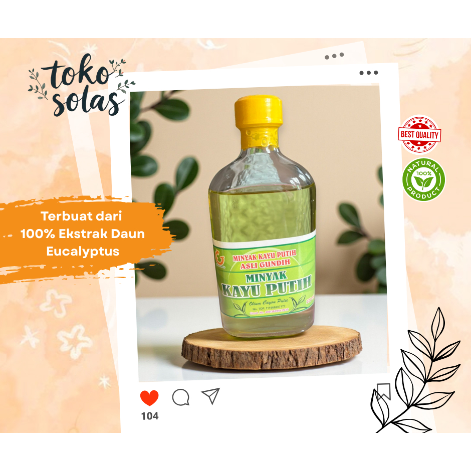 Minyak Kayu Putih Asli Gundih