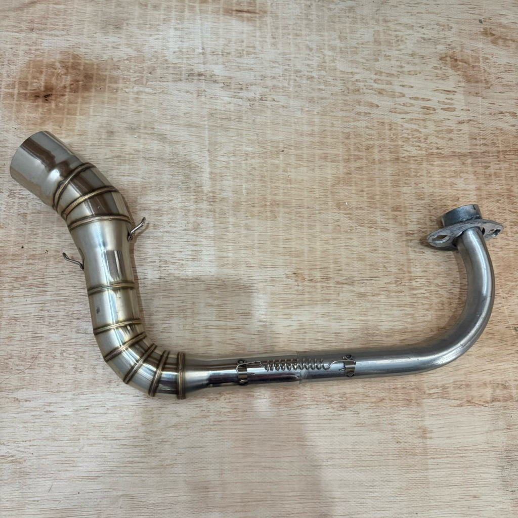 leher knalpot Mio sporty.mio soul karbu inlet 50 & 38 mm